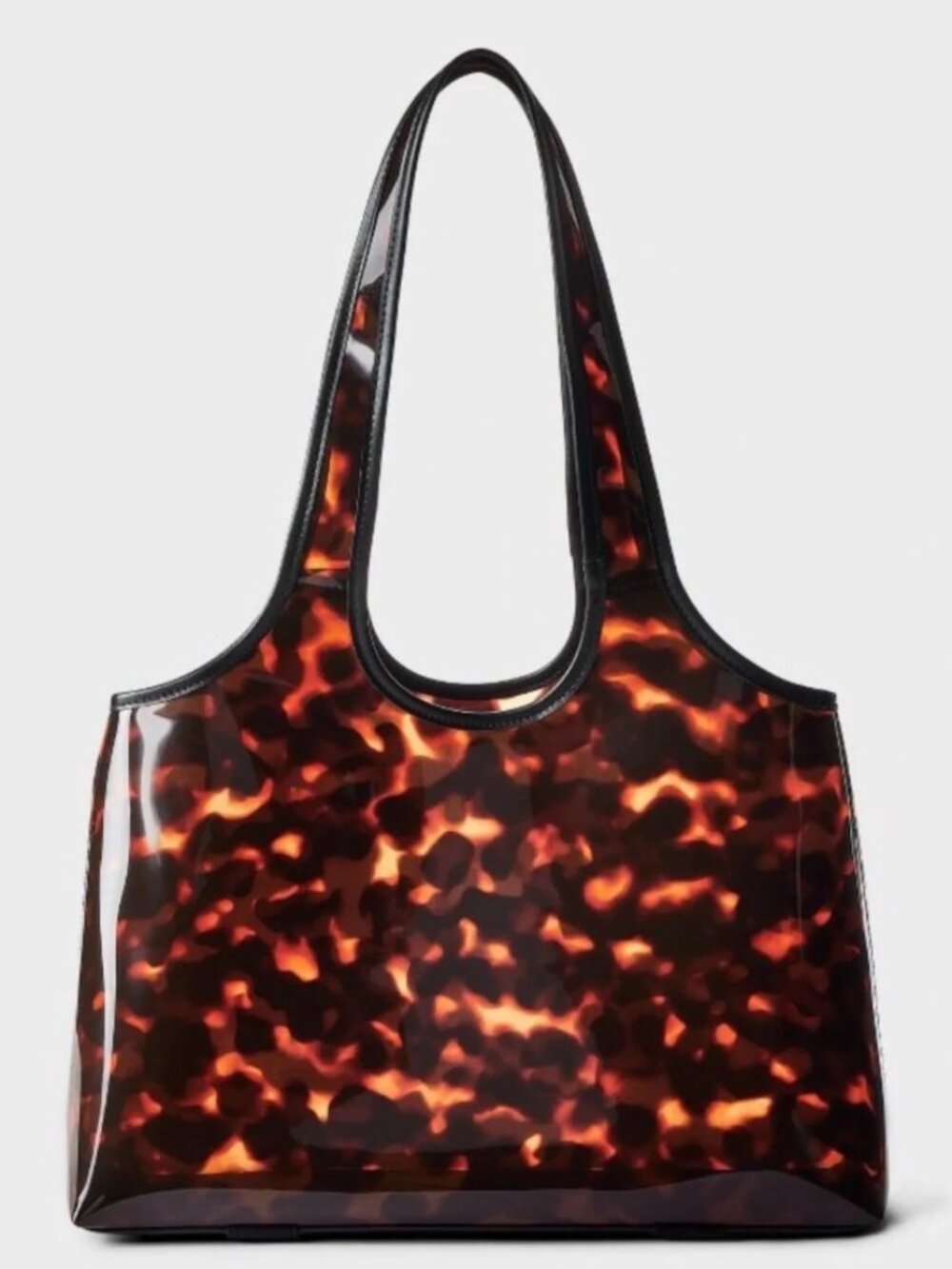 Target- Shade & Shore Jelly Tote Bag in Tortoise